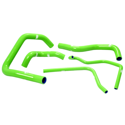 Samco Sport Kawasaki Green Radiator Hose Kit ZX 6 R 600 636 G1, G2, J1, J2 1998-2002 (KAW-1)