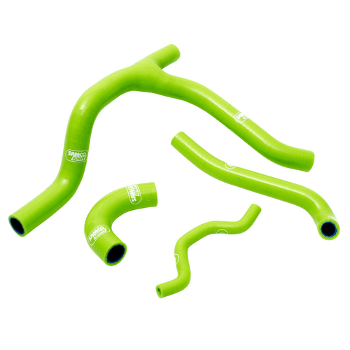 Samco Sport Kawasaki Green Off Road Radiator Hose Kit KX 250 F 2006-2008 (KAW-21)