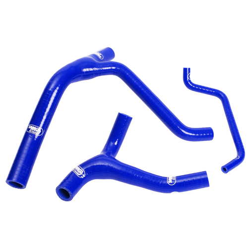 Samco Sport Kawasaki Blue Off Road Radiator Hose Kit KLX 450 R 2007-2015 (KAW-23)