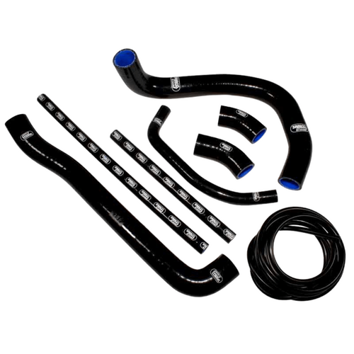 Samco Sport Kawasaki Black Radiator Hose Kit ZXR 750 1991-1995 (KAW-29)