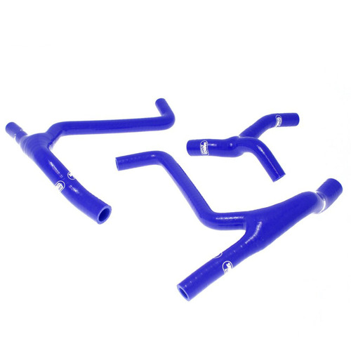 Samco Sport Kawasaki Blue Off Road Radiator Hose Kit KX 450 F 2009 (KAW-35)