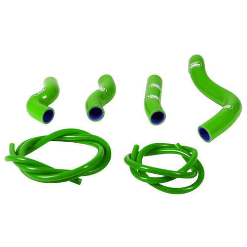 Samco Sport Kawasaki Green Radiator Hose Kit Z 750 R 2007-2012 (KAW-48)