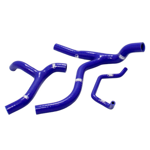 Samco Sport Kawasaki Blue Off Road Radiator Hose Kit KX 450 F 2012-2015 (KAW-50)