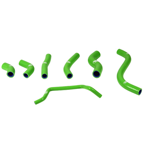 Samco Sport Kawasaki Green Off Road Radiator Hose Kit KX 450 F 2012-2015 (KAW-59)