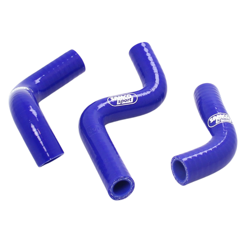 Samco Sport Kawasaki Blue Off Road Radiator Hose Kit KX 100 2014-2021 (KAW-63)