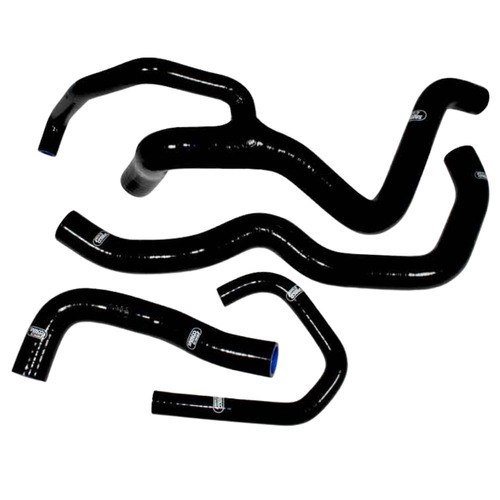 Samco Sport Kawasaki Black Radiator Hose Kit ZX 6 R 2009-2023 (KAW-64)