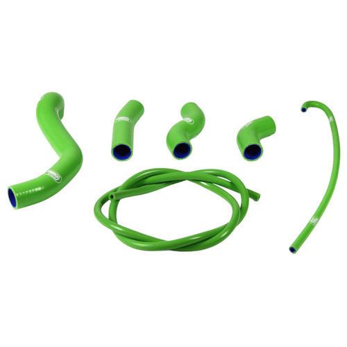 Samco Sport Kawasaki Green Radiator Hose Kit Z 800 2013-2016 (KAW-65)