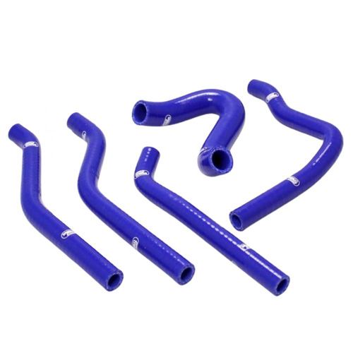 Samco Sport Kawasaki Blue Off Road Radiator Hose Kit KX 250 1990-1991 (KAW-68)