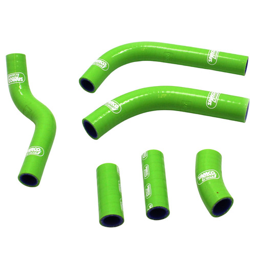 Samco Sport Kawasaki Green Off Road Radiator Hose Kit KX 450 F 2016-2018 (KAW-74)