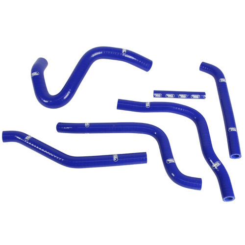 Samco Sport Kawasaki Blue Off Road Radiator Hose Kit KX 250 1992-1993 (KAW-75)