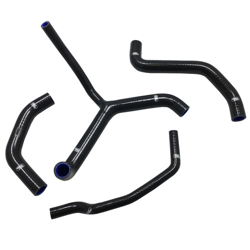 Samco Sport Kawasaki Black Radiator Hose Kit ZX 10 R 2016-2020 (KAW-78)