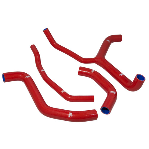 Samco Sport Kawasaki Red Radiator Hose Kit ZX 10 R 2016-2020 (KAW-78)