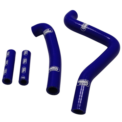 Samco Sport Kawasaki Blue Off Road Radiator Hose Kit KX 125 1999-2002 (KAW-83)