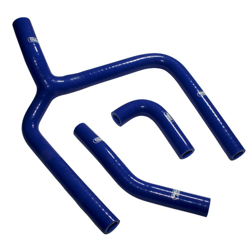 Samco Sport Kawasaki Blue Off Road Radiator Hose Kit KX 250 F 2020 (KAW-96)