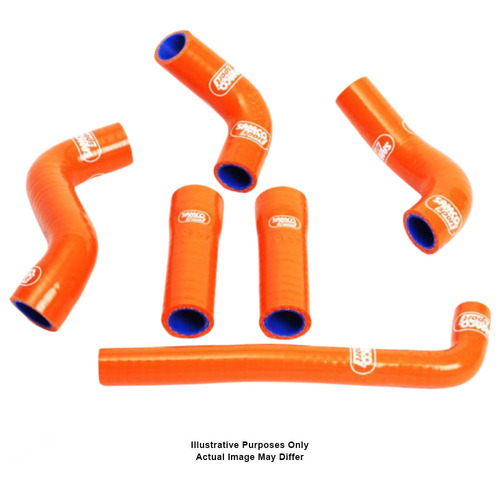 Samco Sport KTM Orange Radiator Hose Kit 660 RALLY 2003-2006 (KTM-11)