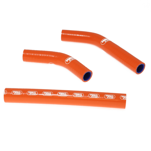 Samco Sport KTM Orange Off Road Radiator Hose Kit 250 SX 2007-2010 (KTM-18)