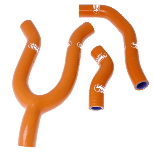 Samco Sport KTM Orange Off Road Radiator Hose Kit 450 SXS 2008-2010 (KTM-19)