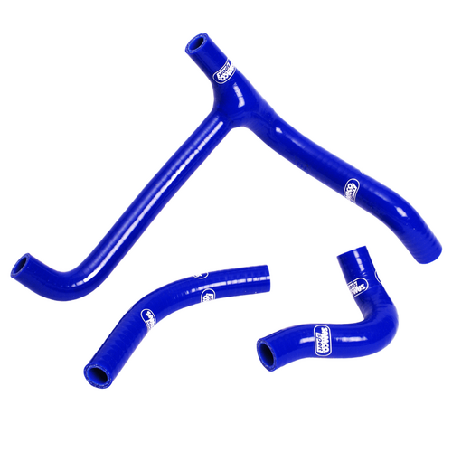 Samco Sport Suzuki Blue Off Road Radiator Hose Kit RM-Z 450 2006-2007 (SUZ-13)