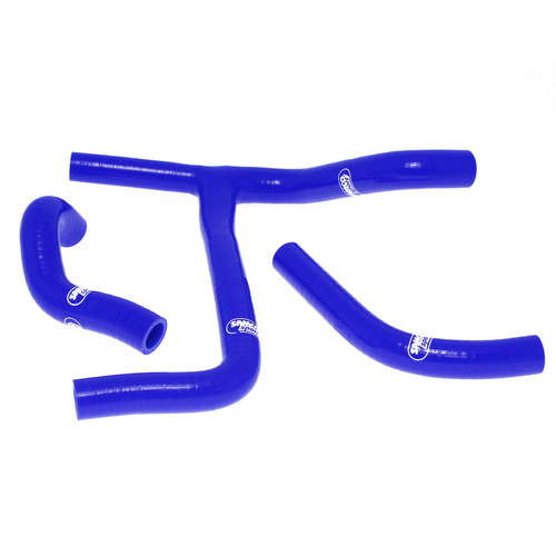 Samco Sport Suzuki Blue Off Road Radiator Hose Kit RM-Z 450 2008-2014 (SUZ-28)