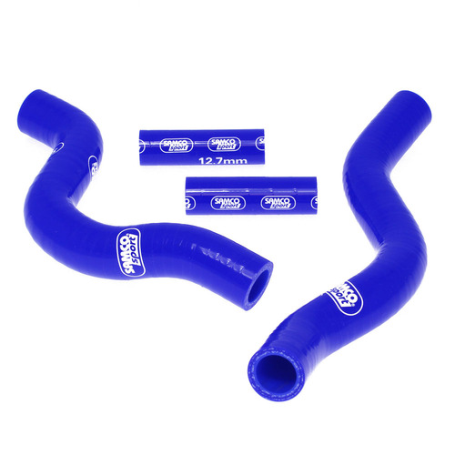 Samco Sport Suzuki Blue Off Road Radiator Hose Kit RM 250 2001-2012 (SUZ-36)