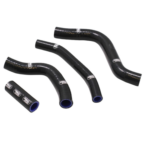 Samco Sport Suzuki Black Off Road Radiator Hose Kit RM 250 1991-1992 (SUZ-55)