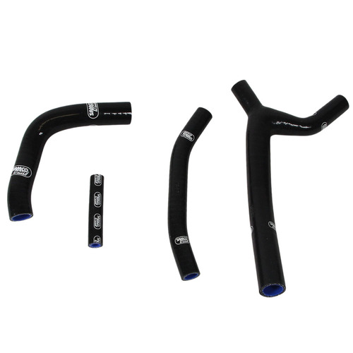 Samco Sport Suzuki Black Off Road Radiator Hose Kit RM 250 1993-1995 (SUZ-56)