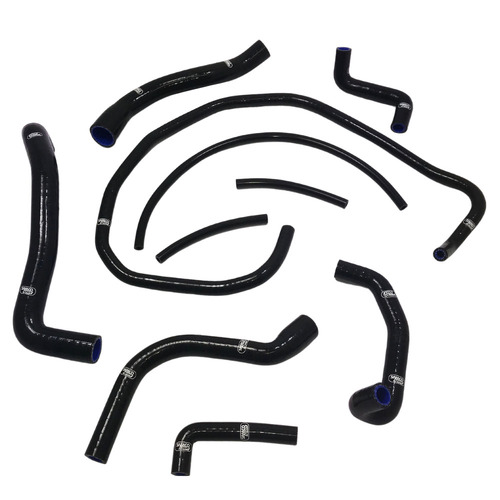 Samco Sport Victory Black Radiator Hose Kit OCTANE 2017-2018 (VIC-1)