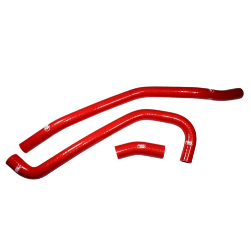 Samco Sport Yamaha Red Silicone Radiator Coolant (ATV) Hose Kit RAPTOR 700 2006-2023 (YAM-27)