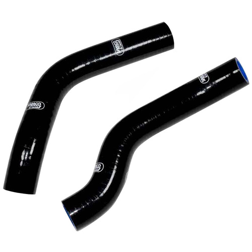 Samco Sport Yamaha Black Radiator Hose Kit TDR 250 1988-1990 (YAM-31)