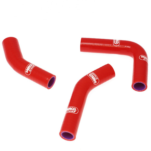 Samco Sport Yamaha Red Radiator Hose Kit RD 250 1980-1985 (YAM-32)