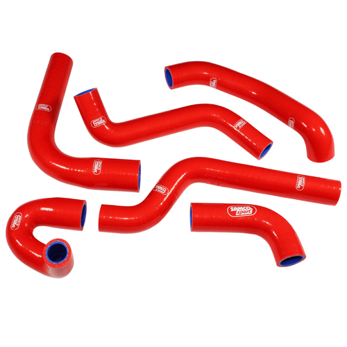 Samco Sport Yamaha Red Radiator Hose Kit SZR 660 1995-1998 (YAM-35)