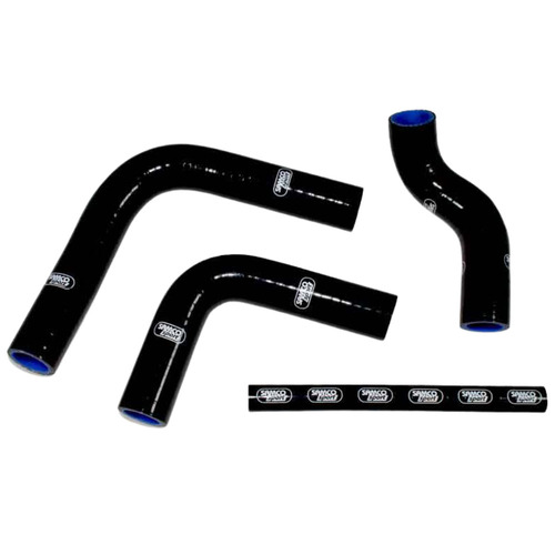 Samco Sport Yamaha Black Radiator Hose Kit TZ 250 1979-1980 (YAM-43)