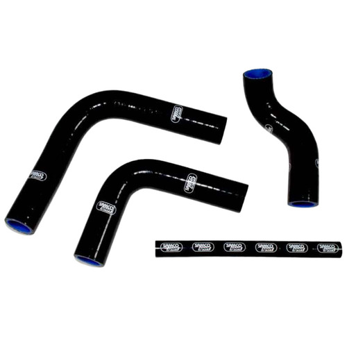 Samco Sport Yamaha Black Radiator Hose Kit TZ 350 1979-1980 (YAM-43)