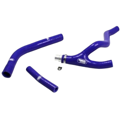 Samco Sport Yamaha Blue Off Road Radiator Hose Kit YZ 450 F 2014-2017 (YAM-65)