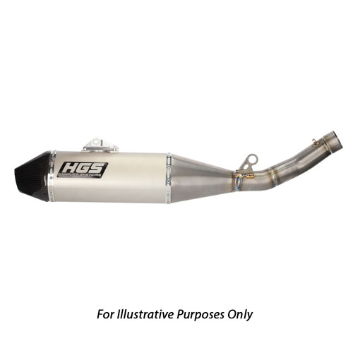 HGS Triumph 4 Stroke Titanium Carbon Silencer - 250 X 2024