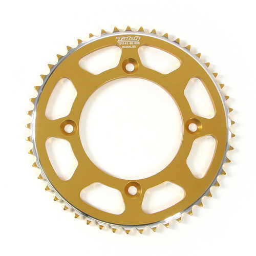 Talon Kawasaki Gold Radialite Alloy Sprocket KX 100 1986-2024 (42T)