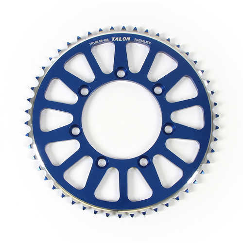 Talon TM Racing Blue Radialite Alloy Sprocket 85 2013-2024 (50T)