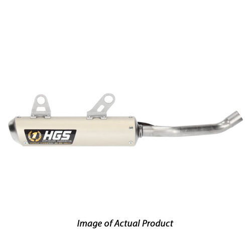 HGS Gas Gas Grey 2 Stroke Round Silencer - MC 125 2024