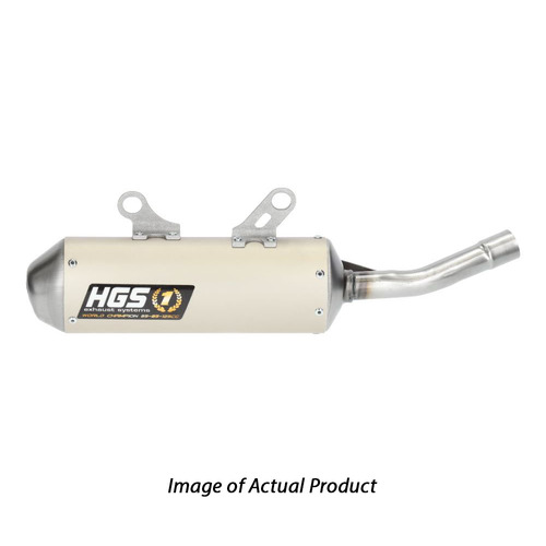 HGS Gas Gas Grey 2 Stroke Round Silencer - MC 250 2024