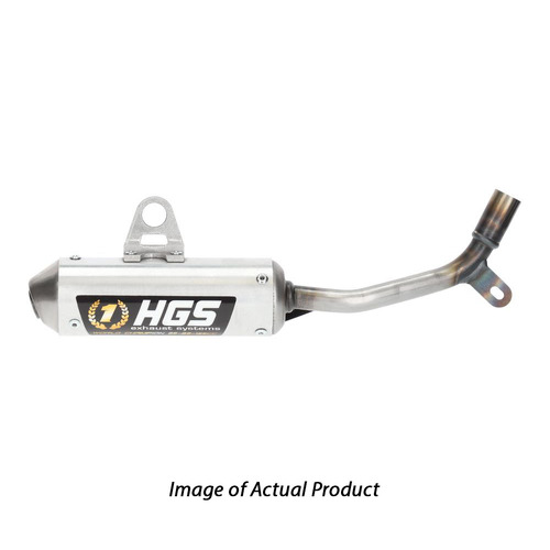 HGS Gas Gas Grey 2 Stroke Round Silencer - MC 50 2021-2023