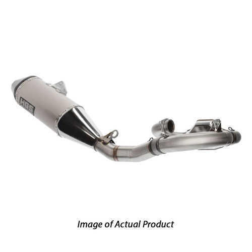 HGS Yamaha Complete Stainless Steel Carbon Exhaust System - WR 450 F 2020-2023